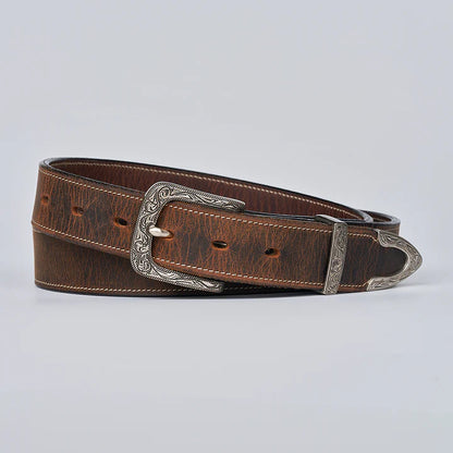 The Floral Leather Belts