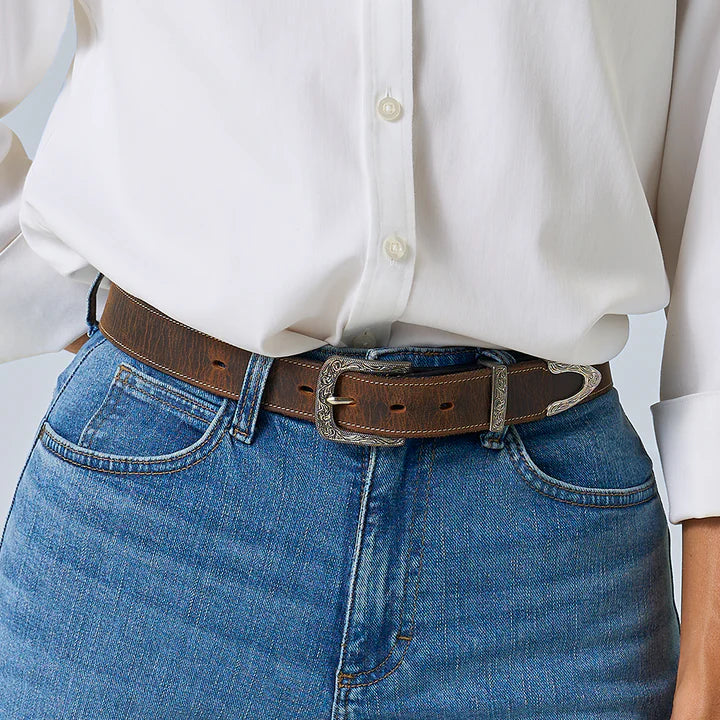 The Floral Leather Belts