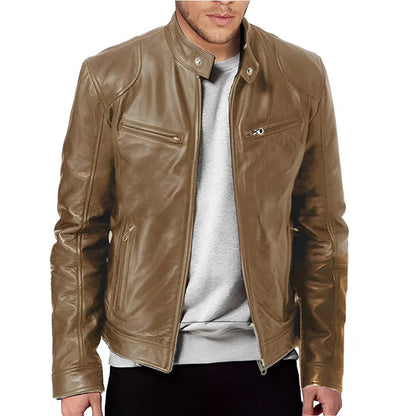 Men Vintage Leather Jacket