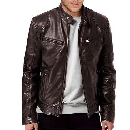Men Vintage Leather Jacket