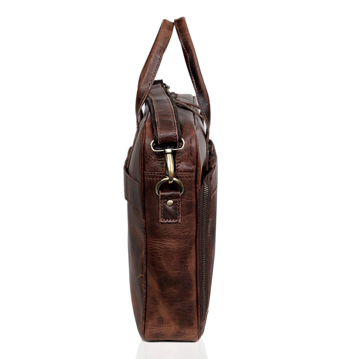 VIRGINIA LEATHER BRIEFCASE BAG